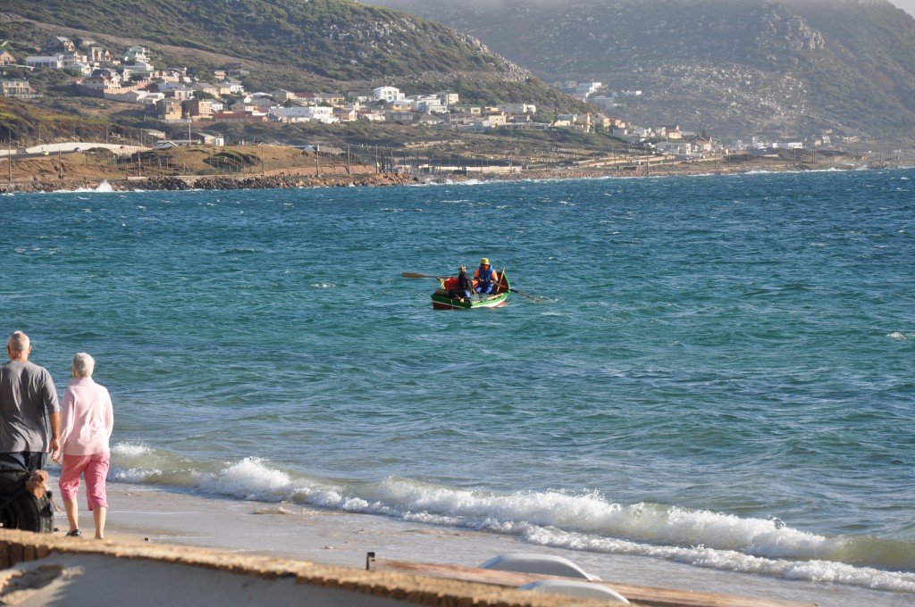 Heading out to sea