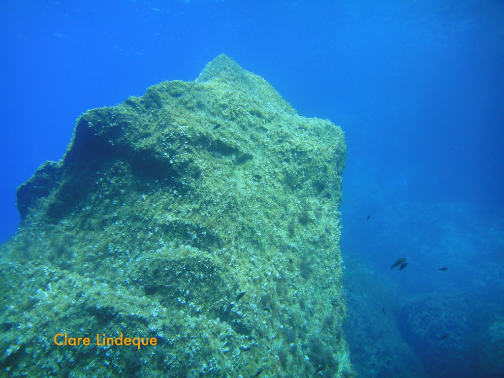 Dramatic limestone landscape