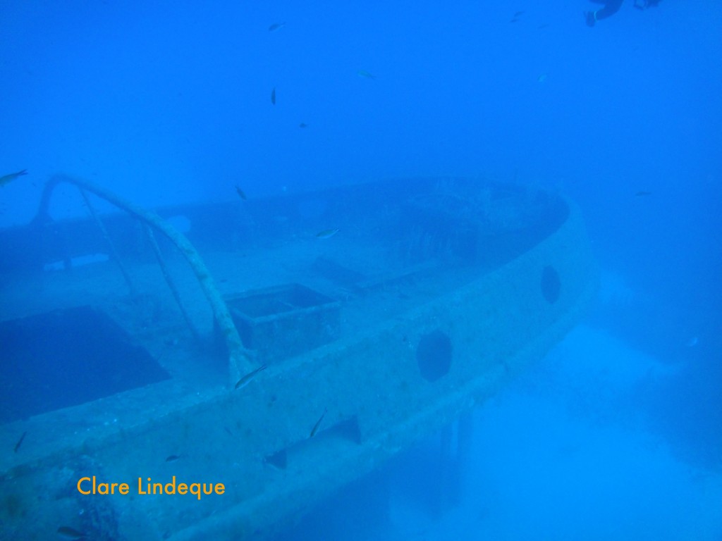 The stern of the Rozi