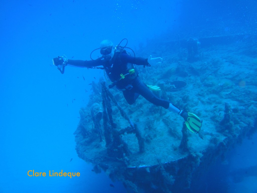 Tony at the bow of the P29