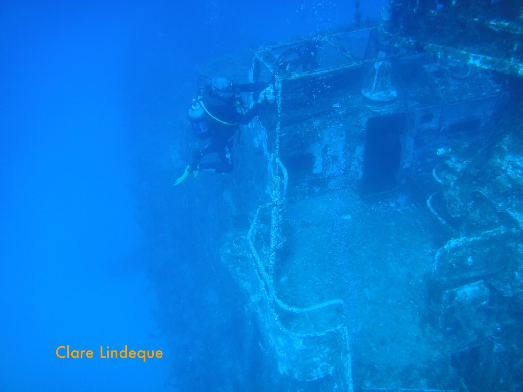 Tony checks out the superstructure of the P29