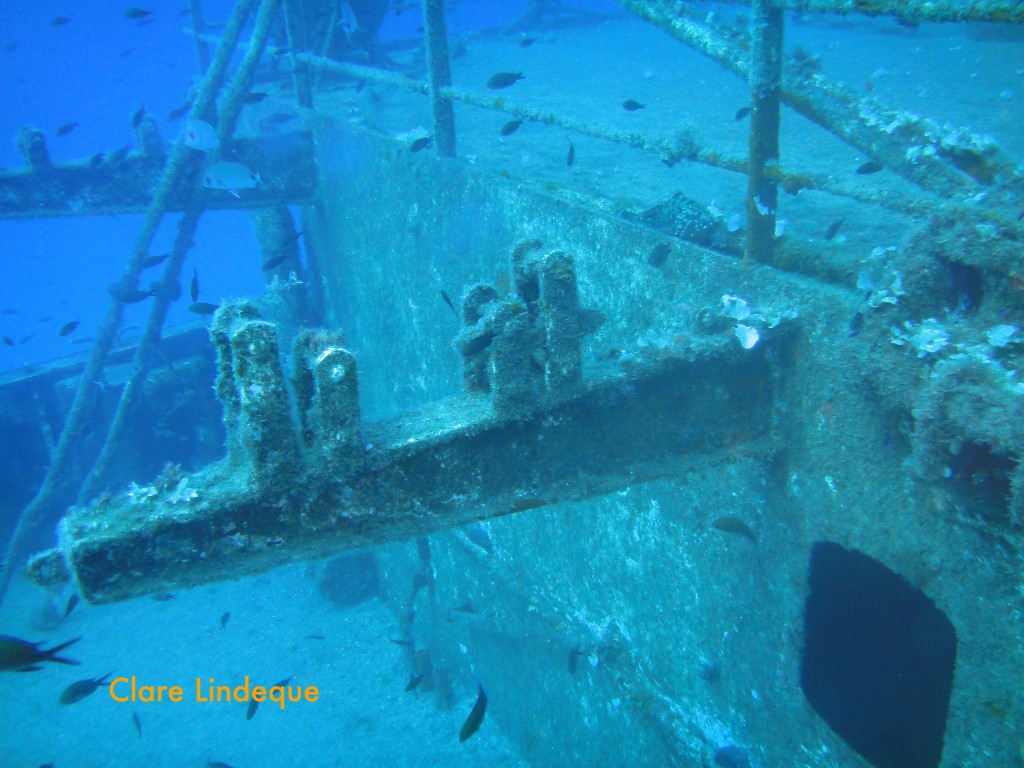 A gantry on the Um El Faroud