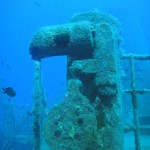 Part of a boom on the Um El Faroud