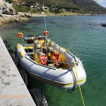 Parked at the jetty