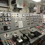 Control panel for the engines