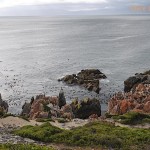 Narrow channels between rocky islands