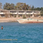 Shipwreck near the Hurghada marina