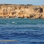 Cliffs on the Sinai Peninsula in the Ras Muhammad National Park