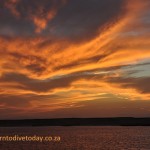 Clouds at sunset