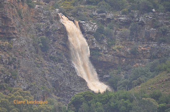 The waterfall above Simon's Town