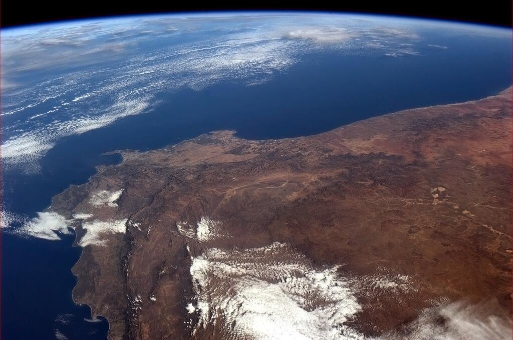 The Western Cape and surrounds from space