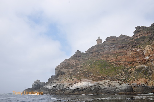 Rounding Cape Point into False Bay