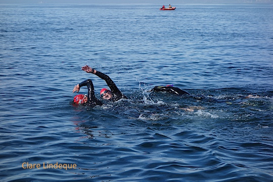 Freedom Swim part III: Swimming across Table Bay