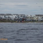 The finish at Big Bay