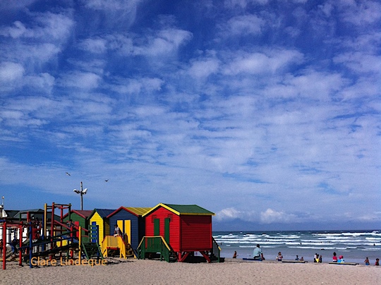 Beach huts at Muizenberg