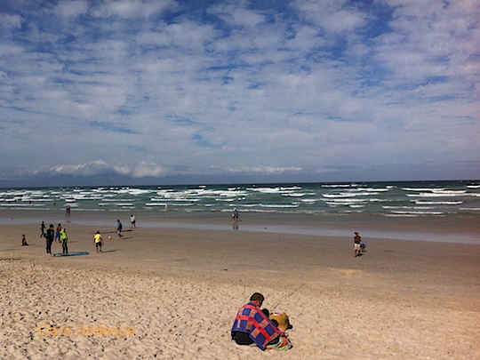 Windy day at Muizenberg