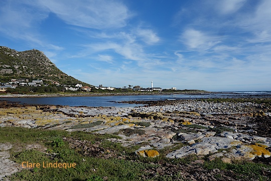 Slangkop lighthouse at the southern end of Kommetjie