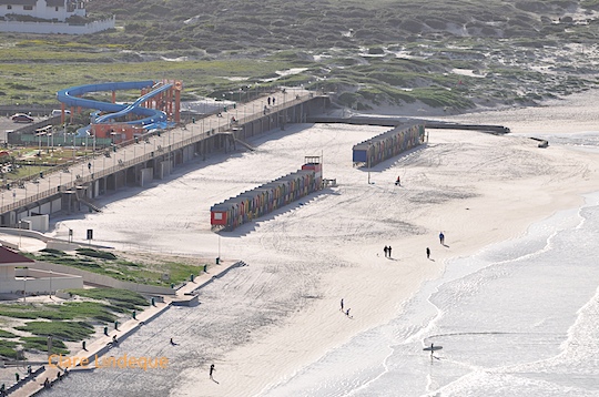 Beach huts on Muizenberg beach