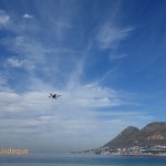 Drone in front of Simon's Town