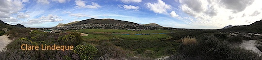 View from Fish Hoek to Kommetjie